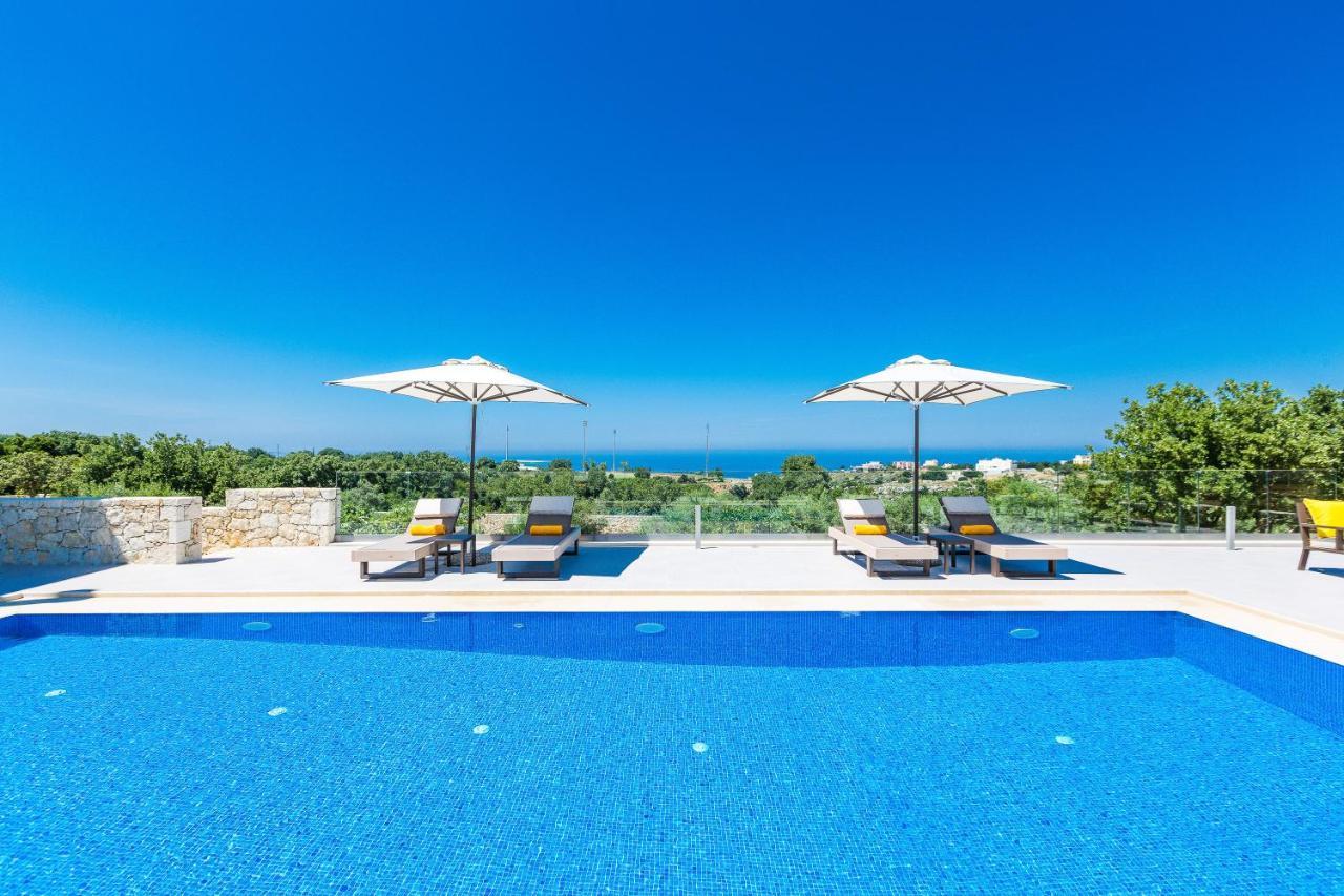 Luxury Cretan Villas With Private Pools Gállos Exterior foto