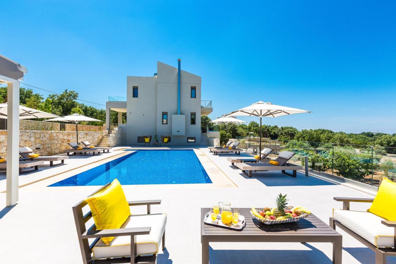 Luxury Cretan Villas With Private Pools Gállos Exterior foto