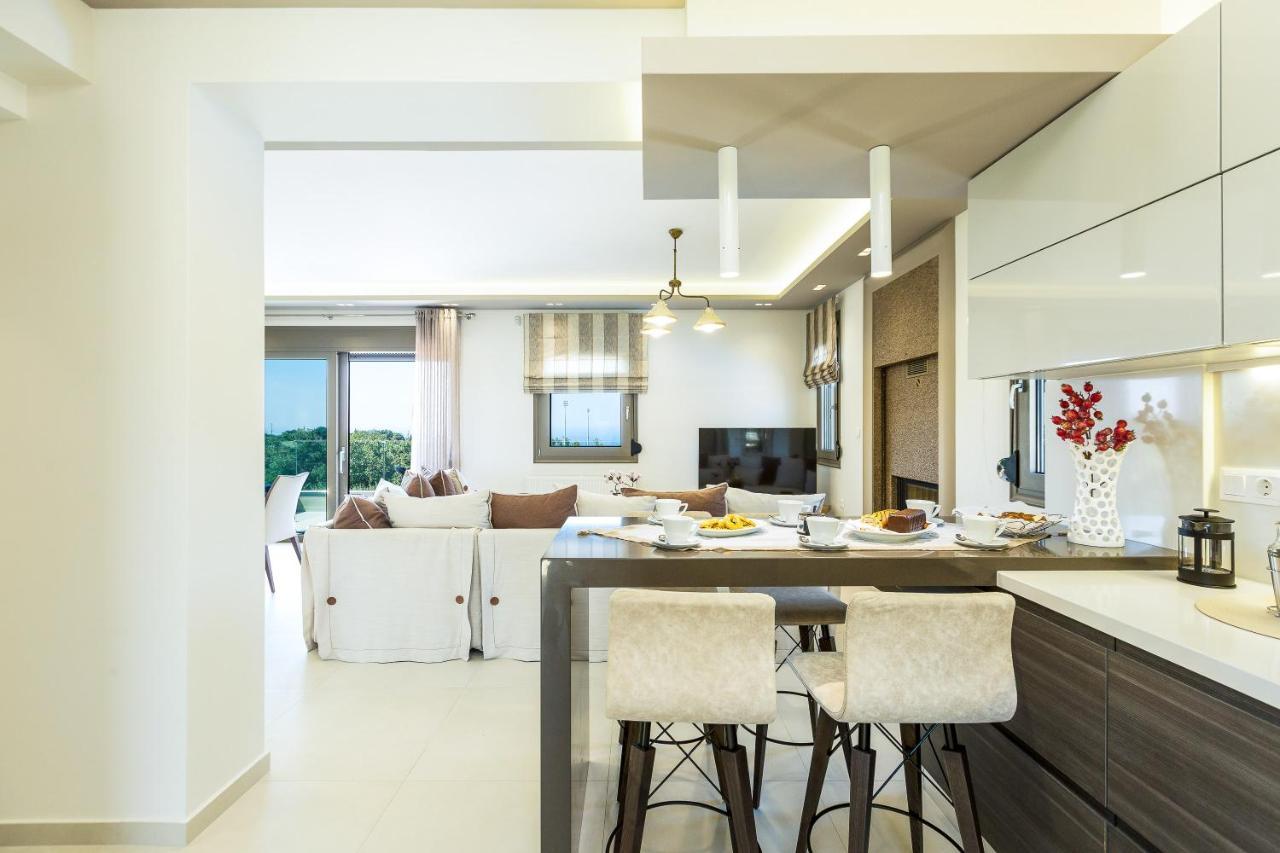 Luxury Cretan Villas With Private Pools Gállos Exterior foto